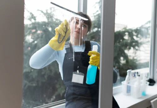 Nettoyage de vitres intérieures et extérieures à Avoise